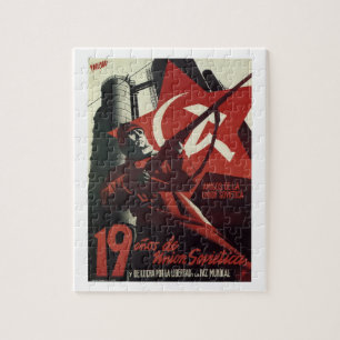 Vänner av den sovjetiska Union_Propaganda Pussel