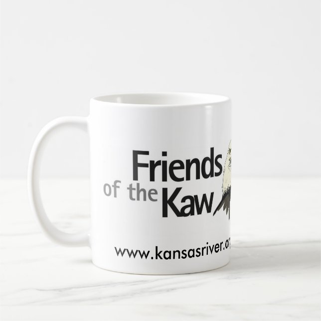 Vänner av Kawen, www.kansasriver.org Kaffemugg (Vänster)