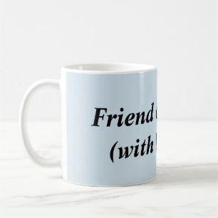 Vänner av poden (med gynnar), kaffemugg