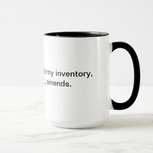 Vänner av räkningen W.: Inventarium Mugg