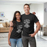 Vänner äventyr citat t shirt<br><div class="desc">För färgad t-shirt med svart/mörk. Vittext: Livet var avsett för bra vänner och underbara äventyr</div>