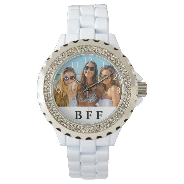 Vänner BFF-foto Armbandsur (Framsida)