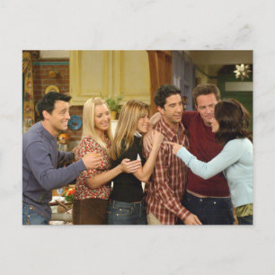 VÄNNER™ Cast Thanksgiving Group Hug Inbjudan Vykort