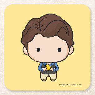 VÄNNER™ Chandler Chibi Underlägg Papper Kvadrat