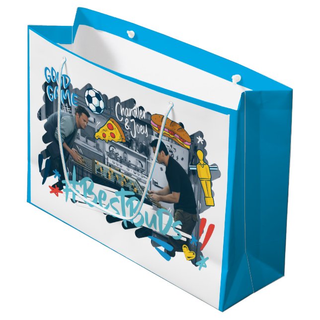 VÄNNER™ | Chandler & Joey - Best Buds (Framsidan Vinklad)