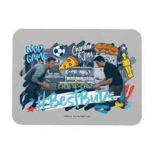 VÄNNER™   Chandler & Joey - Best Buds Magnet