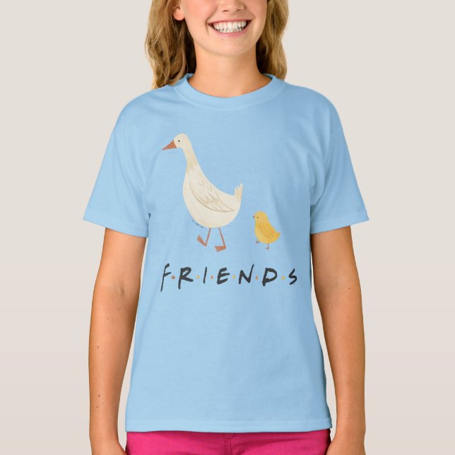 VÄNNER™ | Chicken och Anka T Shirt (Framsida)
