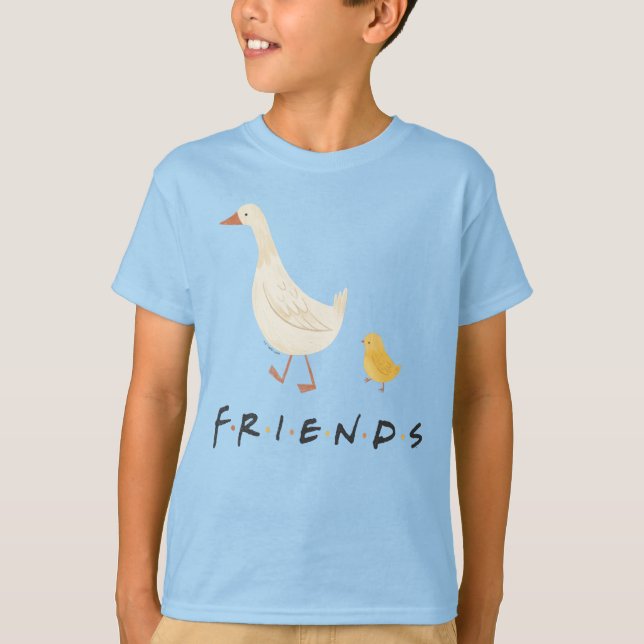 VÄNNER™ | Chicken och Anka T Shirt (Framsida)