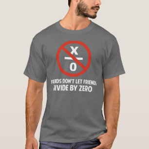 Vänner delar inte vid nolla t shirt