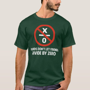 Vänner delar inte vid nolla t shirt