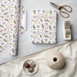 Vänner™ | Den med födelsedagen Presentpapper