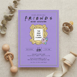 VÄNNER™ | Den som har inbjudningen till babydusche Inbjudningar