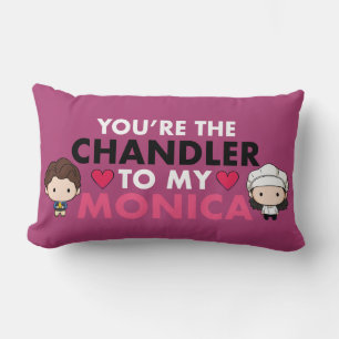 VÄNNER™ Du är Chandler till min Monica Lumbarkudde