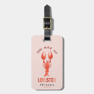 VÄNNER™ Du är min fosterfärggrafik Bagagebricka