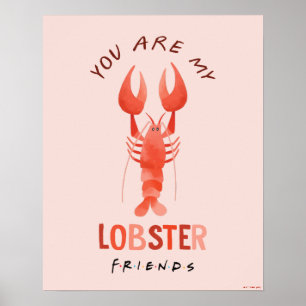 VÄNNER™ Du är min fosterfärggrafik Poster