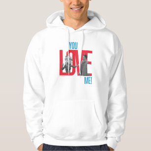 VÄNNER™   Du Kärlek Me Quote Hoodie