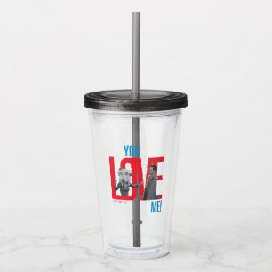 VÄNNER™ Du Kärlek Me Quote Take Away Mugg