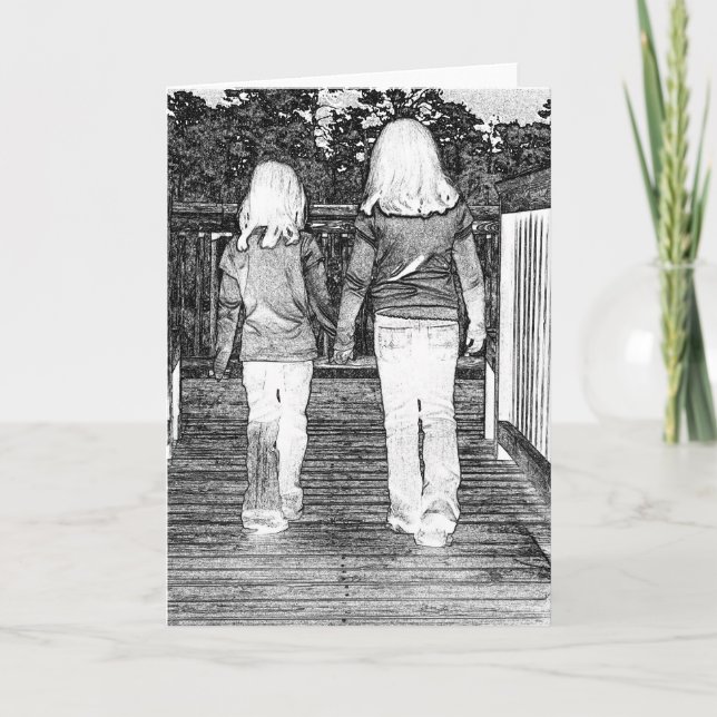 Vänner efter eget val kort (Framsida)