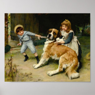 Vänner eller foe   Arthur John Elsley Poster