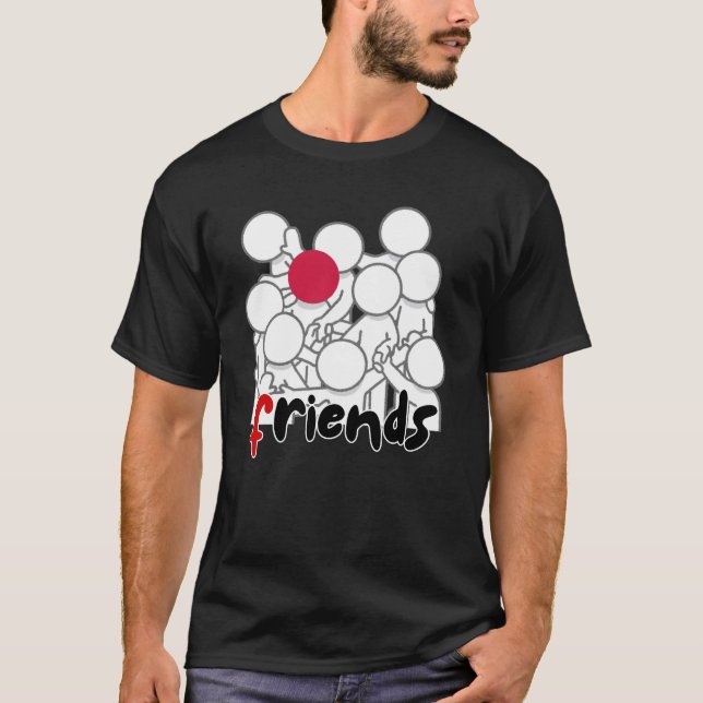 Vänner - F2509A T Shirt (Framsida)