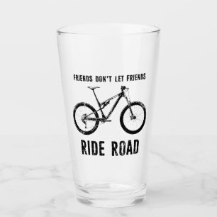 Vänner får inte låta Bikerna Friends Ride Road Mou Glaskopp