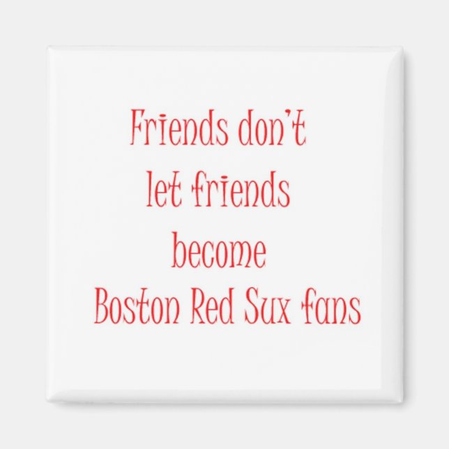 vänner får inte magnet (Framsidan)