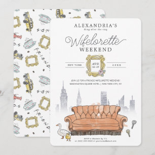 VÄNNER™   Fiske efter Ring Wifelorette Inbjudningar