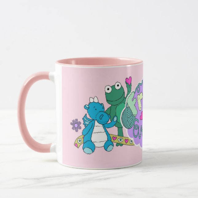 "Vänner för alla" Logotyp-mugg Mugg (Vänster)