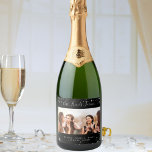 Vänner för alltid fotosvart silver glitter<br><div class="desc">En gåva till din bästa vän för födelsedagar,  jul eller speciella evenemang. Text: Best Friends Forever,  skrivet med ett trendig-handskript i stil. Anpassa och använda vågräts foto och namn. En klassisk svart bakgrund,  dekorerad med faux silver glitter damm.</div>