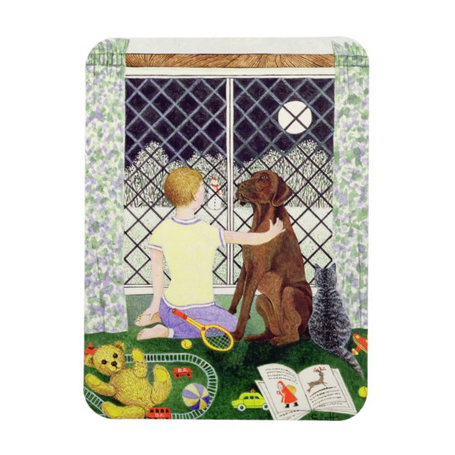 Vänner för alltid magnet (Vertikal)