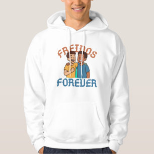 Vänner för alltid - Tecknadens utformning Hoodie