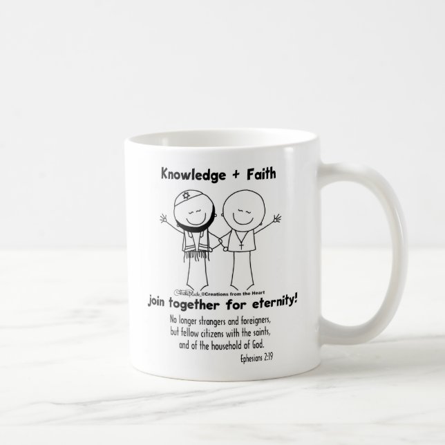 Vänner för evighet kaffemugg (Höger)