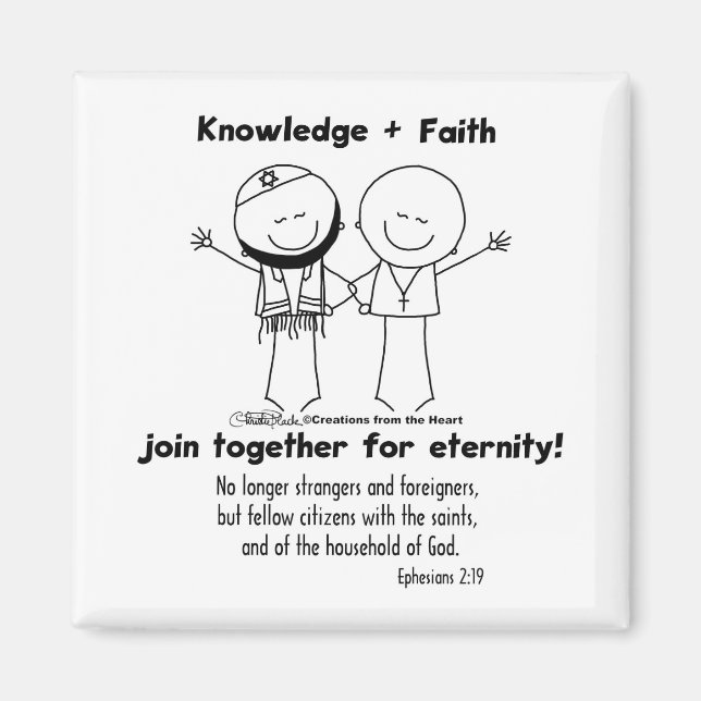 Vänner för evighet magnet (Framsidan)