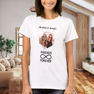 Vänner för evigt oändligt fotot namn t shirt