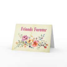 Vänner för hälsningskort
