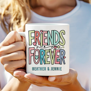 Vänner för Typografi med Namn Kaffemugg