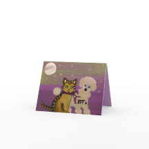 Vänner för Valentine Card