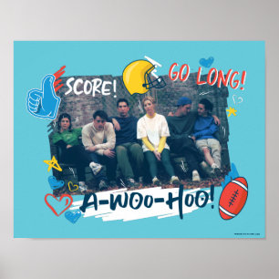 VÄNNER™   Fotboll Poster