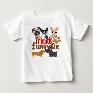 Vänner Furever Hundar-valpar T Shirt