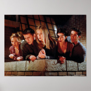 VÄNNER™ Gang på Balkony Poster