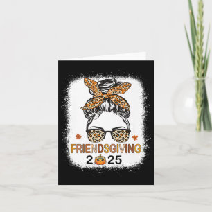 Vänner Ge 2025 Thanksgiving Friendsgiving Mes Kort
