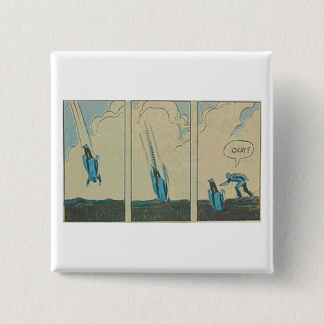 Vänner GODKÄNNER? Knapp (Framsida)