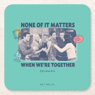 VÄNNER™ Group Hug Underlägg Papper Kvadrat