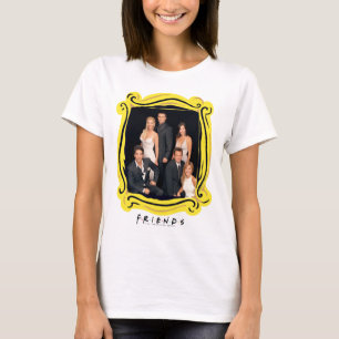 VÄNNER™ Grupp i formell Bära för svartvitt T Shirt