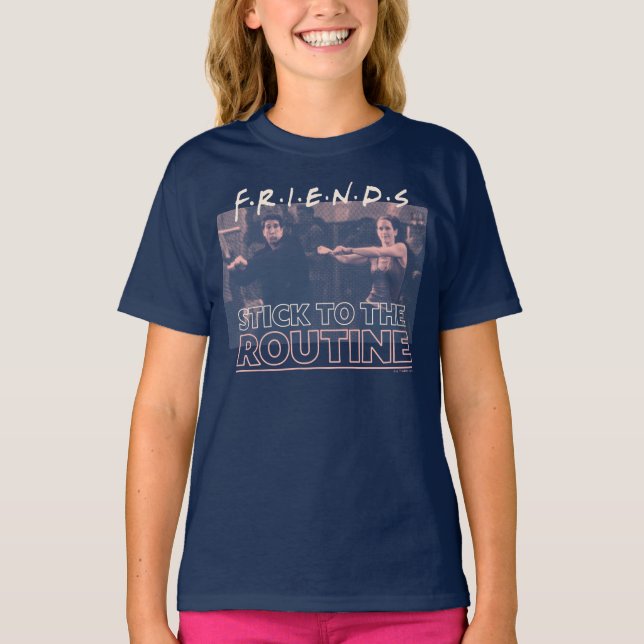 VÄNNER™ | Håll dig till Routine T Shirt (Framsida)