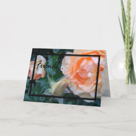 Vänner hälsningskort 3 kort