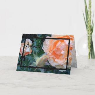 Vänner hälsningskort 3 kort