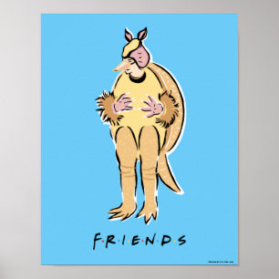 VÄNNER™ Helgdag Armadillo Poster