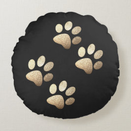 Vänner hund gnistra mjuk ocher rund kudde