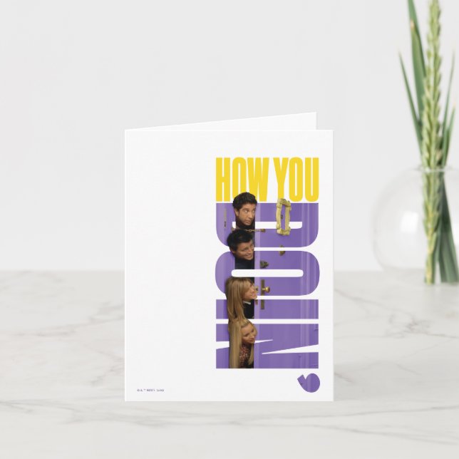 VÄNNER™ | Hur du gör? Anteckningskort (Framsida)